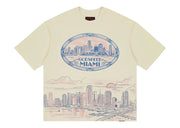 Godspeed Miami Skyline T-shirt Bone