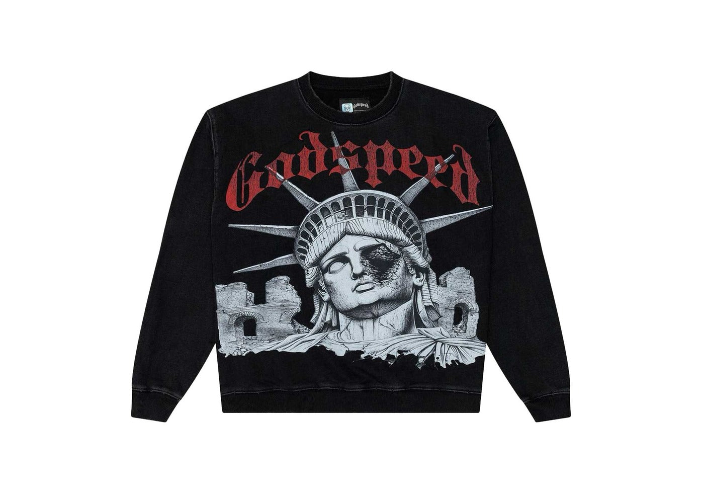 Godspeed R.O.M.E Crewneck Black