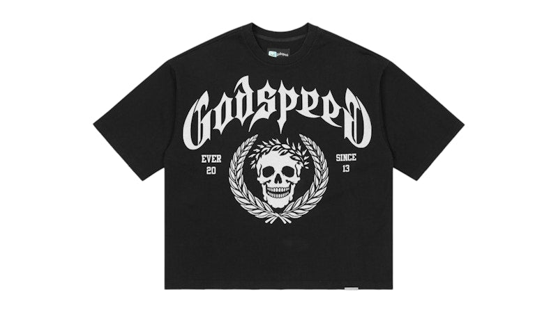 Godspeed Victor Crest T-shirt Black