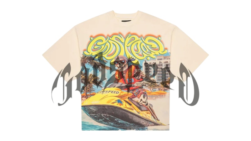 Godspeed Wave Runner T-shirt Bone