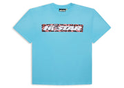 Hellstar Box Logo T-Shirt Blue