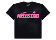 Hellstar Classic T-shirt (Regular Print) Black/Pink