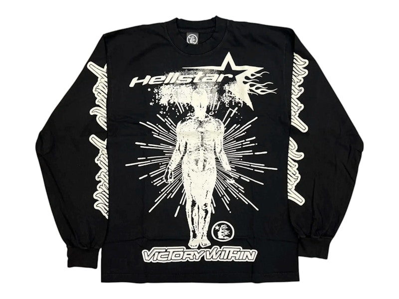 Hellstar Overseas Inner Star L/S T-shirt Black