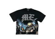 Mixed Emotions Astronaut Rhinestone Black Tee