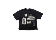 Mixed Emotions Stamped Tee Black