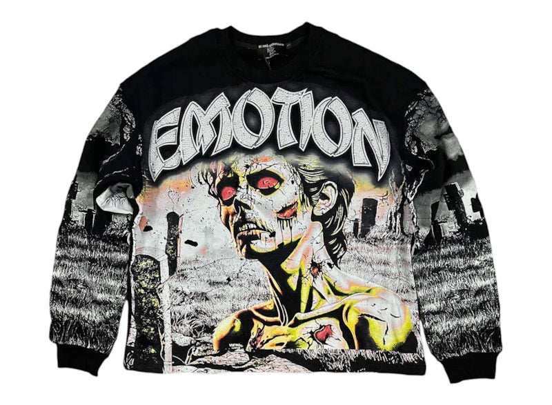 Mixed Emotions Tombstone L/S T-shirt Black