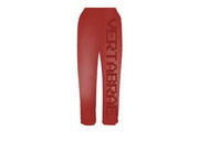 Vertebrae Sweatpants Washed Burgundy/Red