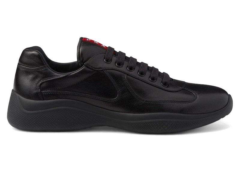 Prada America's Cup Black Nappa Leather