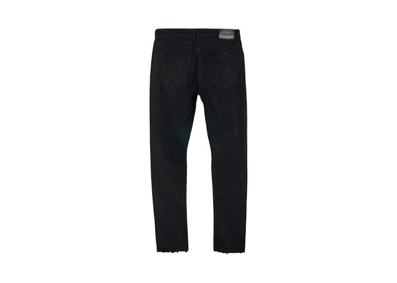Purple Brand Black Resin 3/D Jean Black