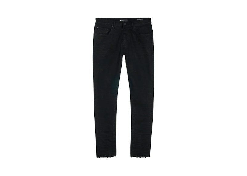 Purple Brand Black Resin 3/D Jean Black