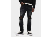 Purple Brand Black Wash Blowout Jean Black
