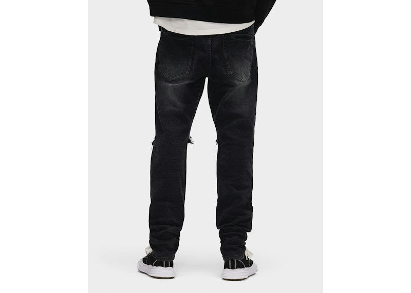 Purple Brand Black Wash Blowout Jean Black