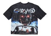 Godspeed Drive-In Tee (Black Wash)