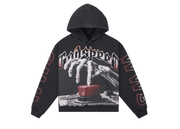 Godspeed Code Red Hoodie Grey Wash