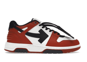 OFF-WHITE Out Of Office OOO Low Tops Black White Red