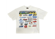 Bottega Desires White Race Nascar T-Shirt