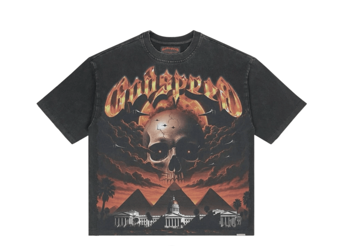 Godspeed Echoes Of Empire T-shirt Black