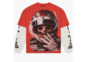 Godspeed F1 World Cup Layered Red L/S Tee