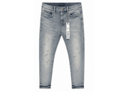 Purple Brand Light Indigo Scratched Jean