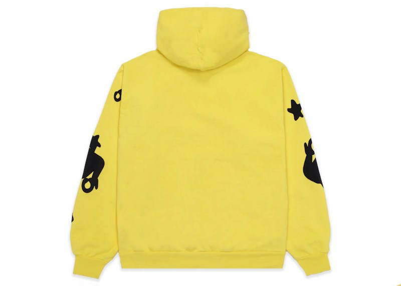 Sp5der Beluga Hoodie Gold