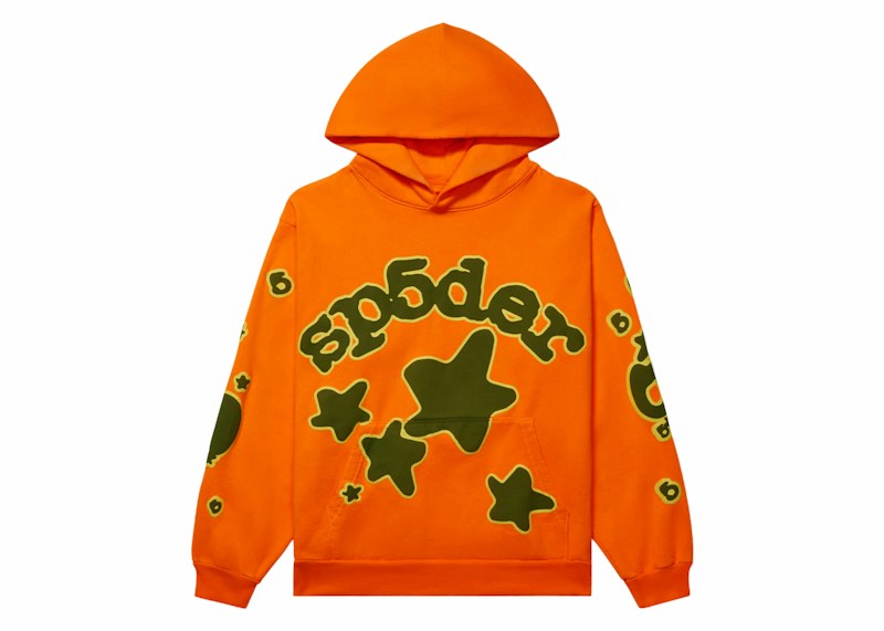Sp5der Beluga Hoodie Orange