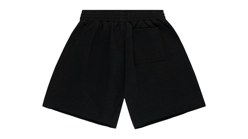 Sp5der Beluga Outline Sweatshort Black
