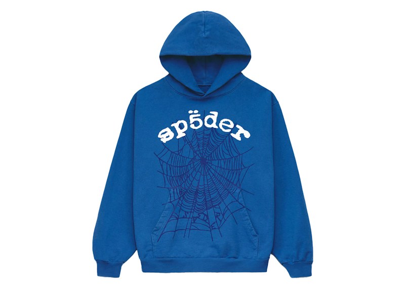 Sp5der Legacy Hoodie Blue