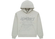 Sp5der Tonal Punk V2 Hoodie Sport Grey