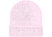 Sp5der Web Beanie Pink