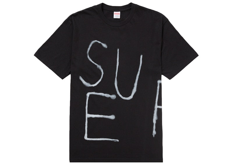Supreme Painted Tee (SS25) Black