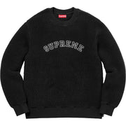 Supreme Polartec Deep Pile Crewneck Black