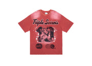 Triple Sevens All Star Football Tee Red