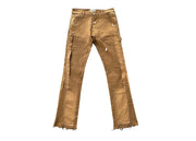 Triple Sevens Flare Jeans Khaki