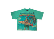 Godspeed Miami Surf Club Tee (Teal)