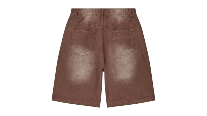 Vale Forever Brown 1980's Jorts Red/Wash
