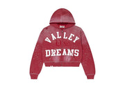 Vale Forever Classico Zip Up Hoodie Ruby Red