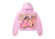 Vale Forever Dreams Zip Up Hoodie Pink