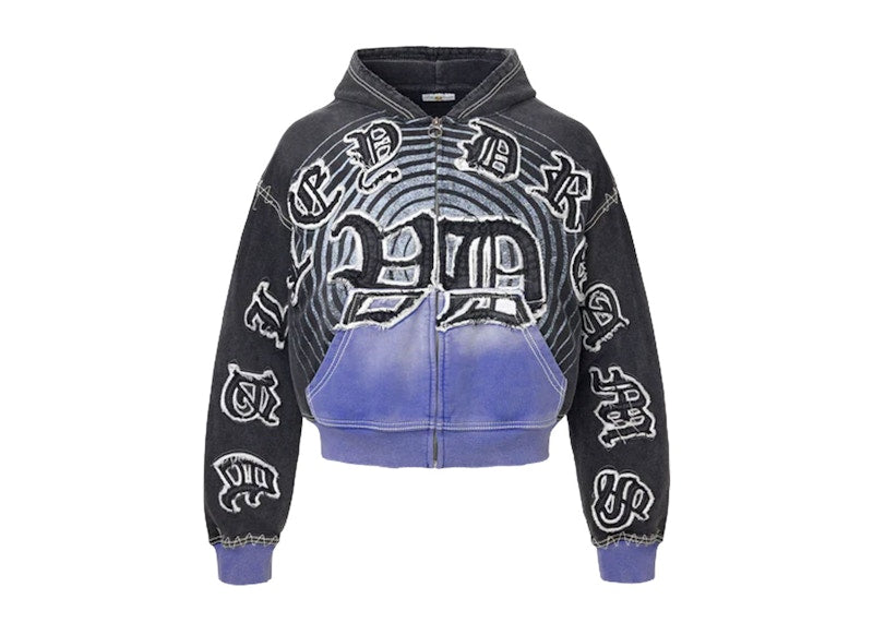 Vale Forever Hypnotiq Zip Up Hoodie Black