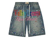 Vale Forever Ice Cream Jorts Light Rinse
