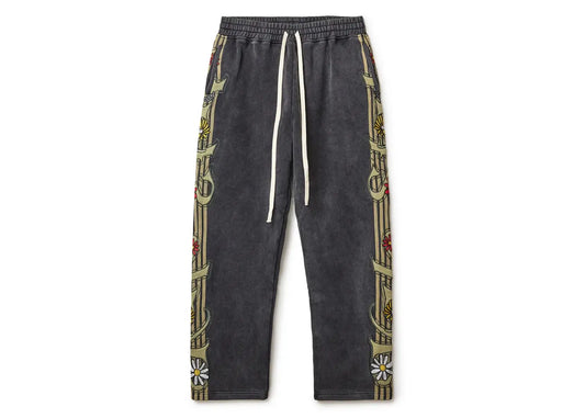 Vale Forever Midnight Garden Sweatpants Black