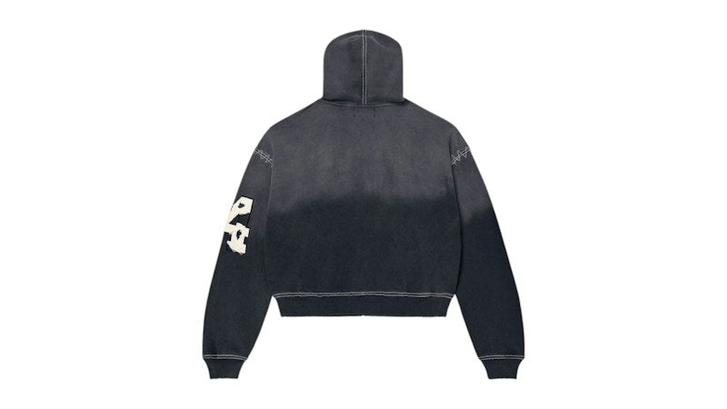 Vale Forever Religion Zip Up Top Black
