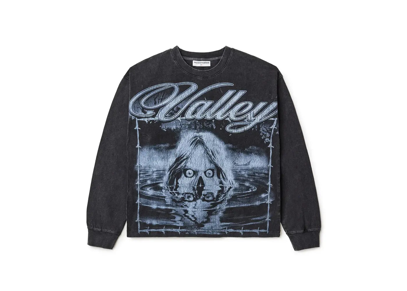 Vale Forever River Monster Long Sleeve Tee Black