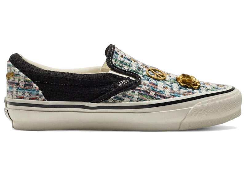 Vans Premium Classic Slip-On Cardigan Black White