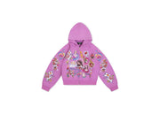 Righteous Risen King Zip Up Hoodie Purple