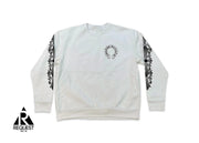 Chrome Hearts Floral Horseshoe Crewneck White