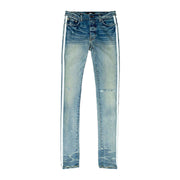 AMIRI Flocked Track Jeans Clay Indigo