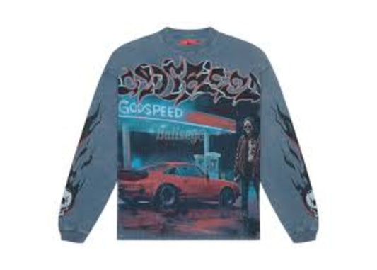Godspeed Pit Stop Tee Blue