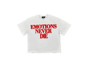 Red ‘End’ Rhinestone Tee