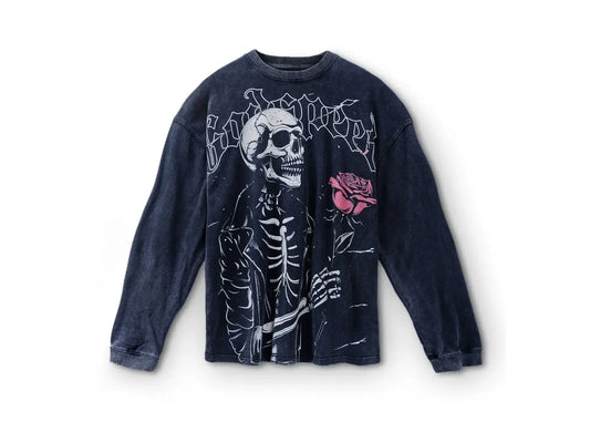 Godspeed Valentine Long Sleeve Black Wash