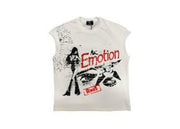 Mixed Emotions Starboy Sleeveless Tee Cream